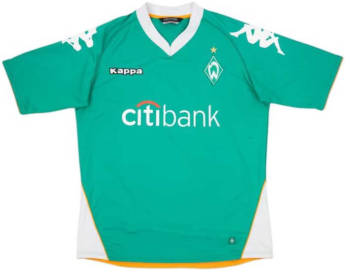 2007-08 Werder Bremen Home Shirt - 7/10 - (XL)