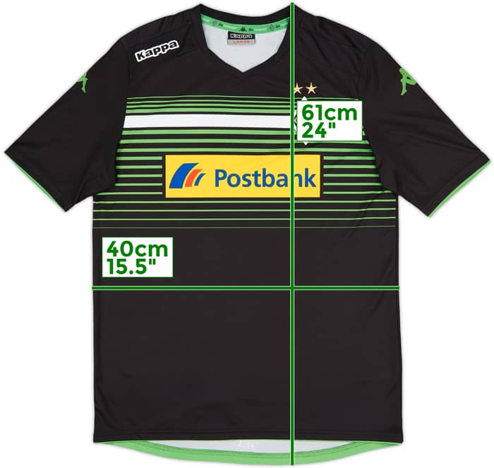 2014-15 Borussia Monchengladbach Fourth Shirt - 8/10 - (L)