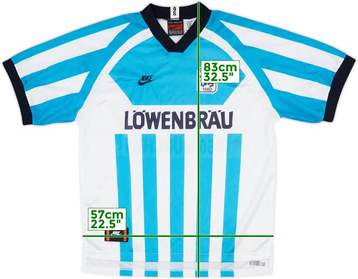 1995-96 1860 Munich Home Shirt - 10/10 - (XL)