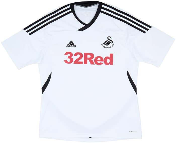 2011-12 Swansea Home Shirt Allen #24 - 7/10 - (L)