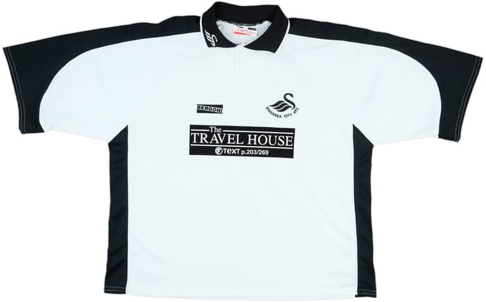 2003-04 Swansea City Home Shirt - 9/10 - (XL)
