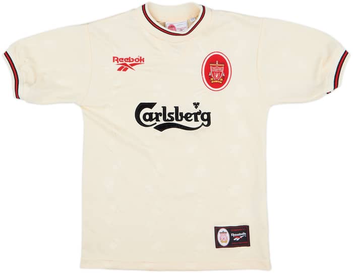 1996-97 Liverpool Away Shirt - 5/10 - (M.Boys)