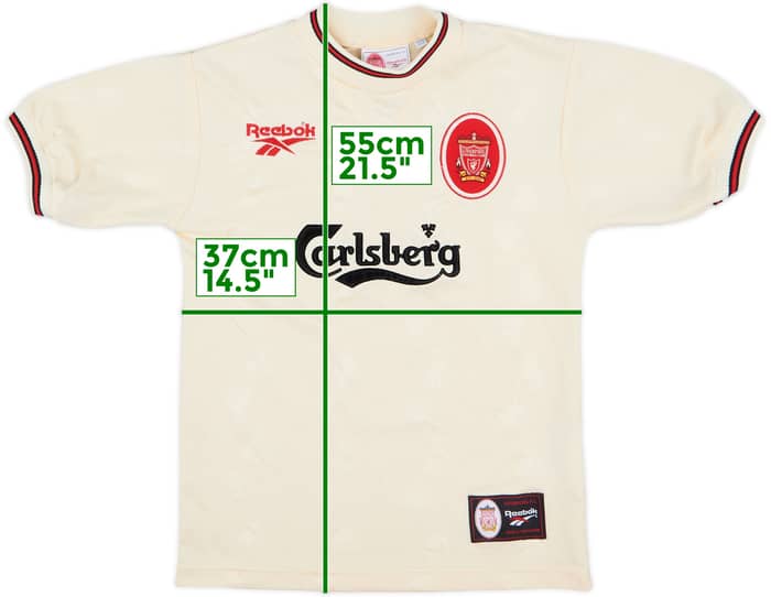 1996-97 Liverpool Away Shirt - 5/10 - (M.Boys)
