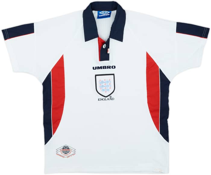1997-99 England Home Shirt - 5/10 - (L.Boys)