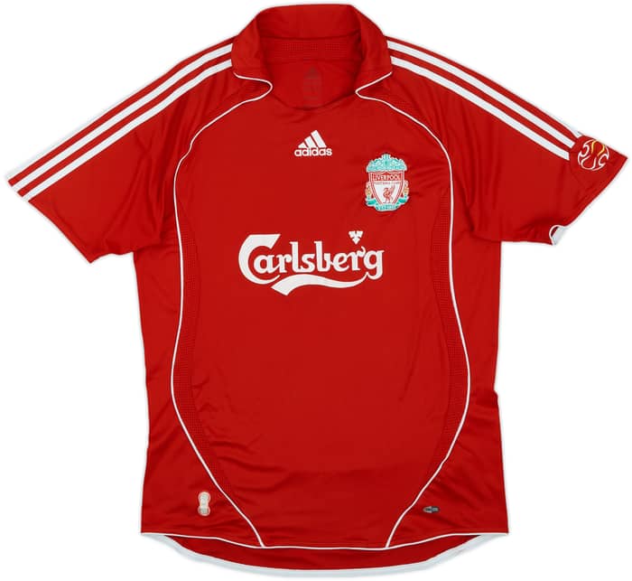 2006-08 Liverpool Home Shirt Gerrard #8 - 5/10 - (M)