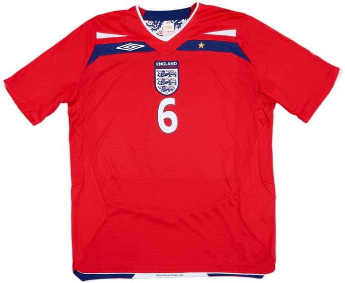 2008-10 England Away Shirt Terry #6 - 7/10 - (L)