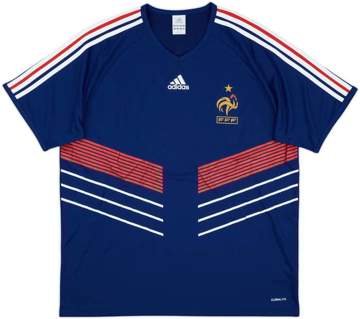 2009-10 France Basic Home Shirt - 7/10 - (XL)