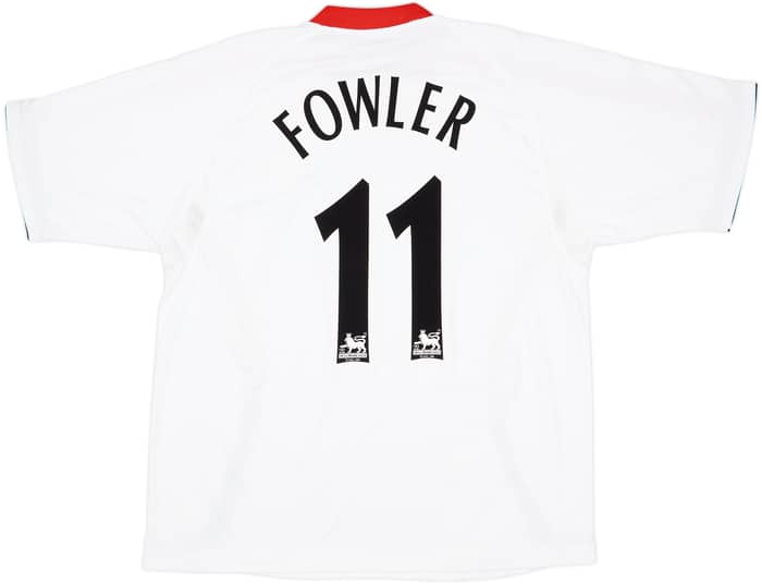 2005-06 Liverpool Away Shirt Fowler #11 - 8/10 - (XL)