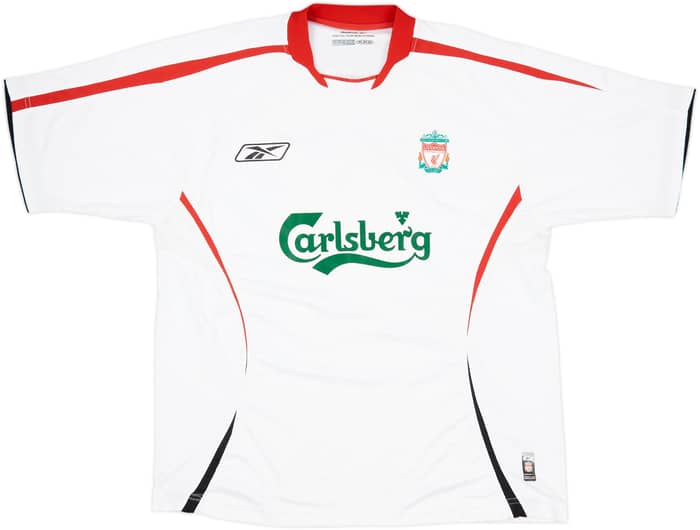 2005-06 Liverpool Away Shirt Fowler #11 - 8/10 - (XL)