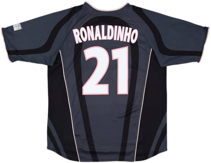 2001-02 Paris Saint-Germain Third Shirt Ronaldinho #21 - 6/10 - (XL)
