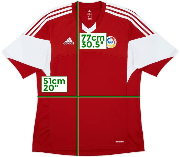 2013-14 Andorra adidas Training Shirt - 9/10 - (L)
