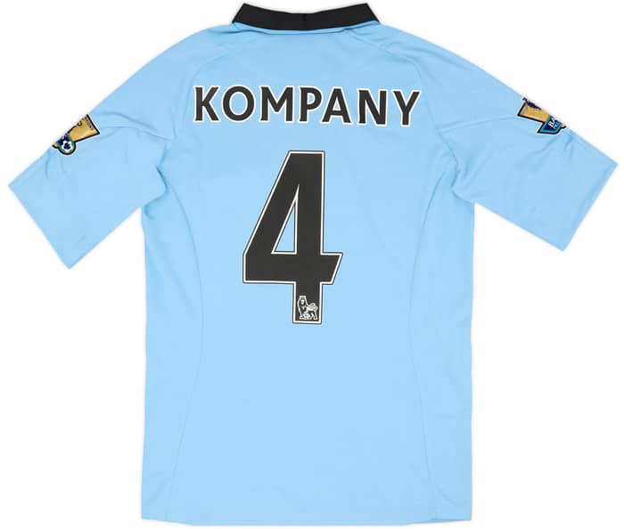 2012-13 Manchester City Home Shirt Kompany #4 - 8/10 - (XS)