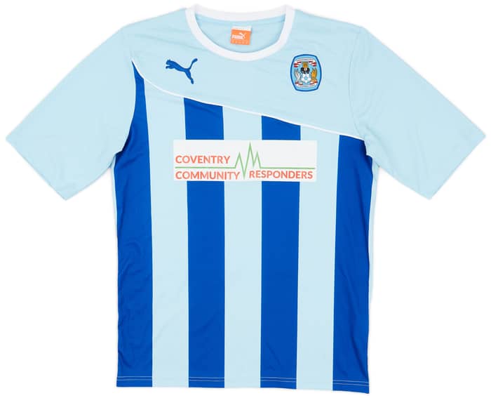2014-15 Coventry Match Issue League Cup Home Shirt Miller #15