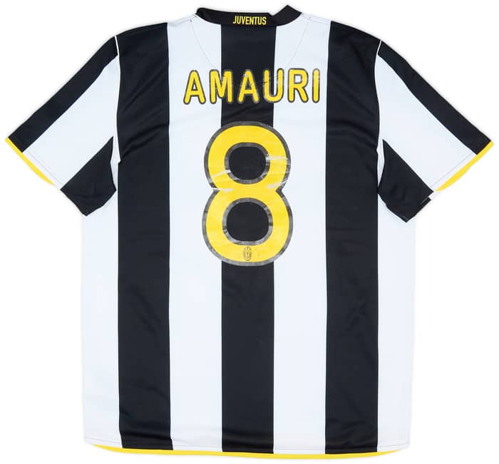 2008-09 Juventus Home Shirt Amauri #8 - 5/10 - (L)