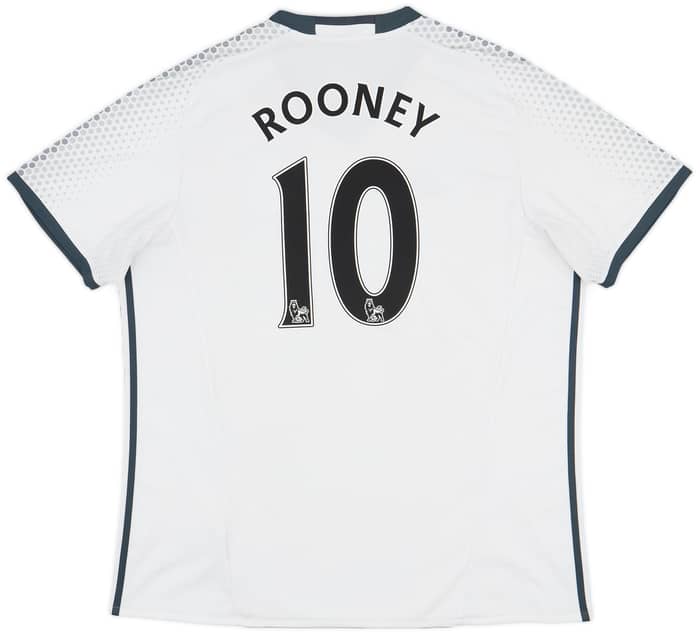 2016-17 Manchester United Third Shirt Rooney #10 - 5/10 - (XXL)