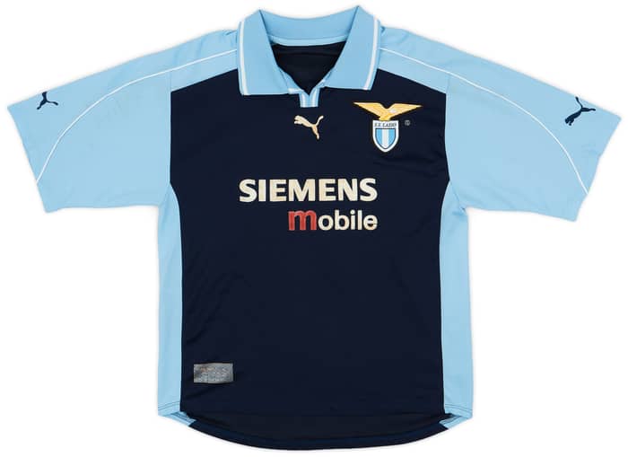 2001-02 Lazio European Away Shirt Crespo #10 - 6/10 - (M)