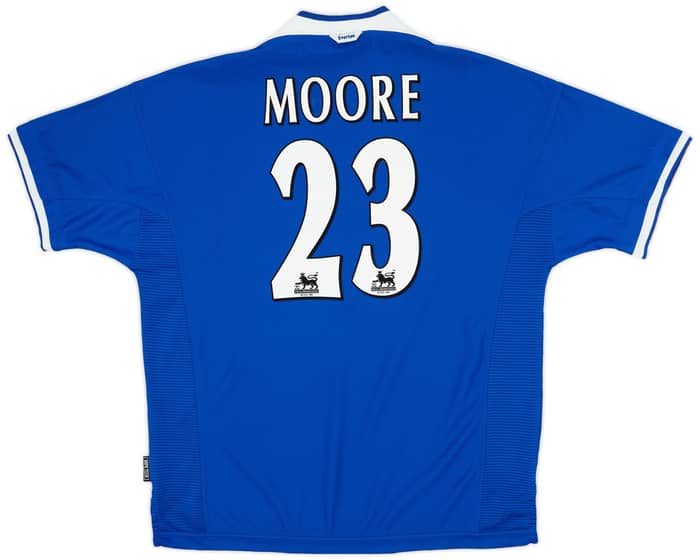 1999-00 Everton Home Shirt Moore #23 - 9/10 - (XXL)