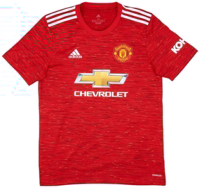 2020-21 Manchester United Home Shirt B.Fernandes #18 - 9/10 - (M)