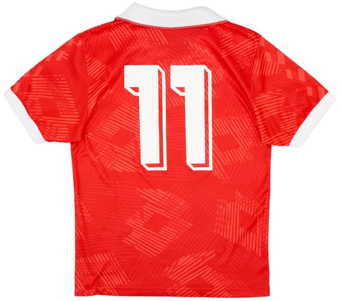 1992-93 Switzerland Home Shirt #11 - 8/10 - (XS)