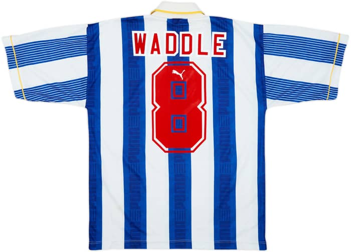 1993-95 Sheffield Wednesday Home Shirt Waddle #8 - 6/10 - (M)