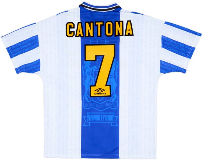 1994-96 Manchester United Third Shirt Cantona #7 - 9/10 - (L)