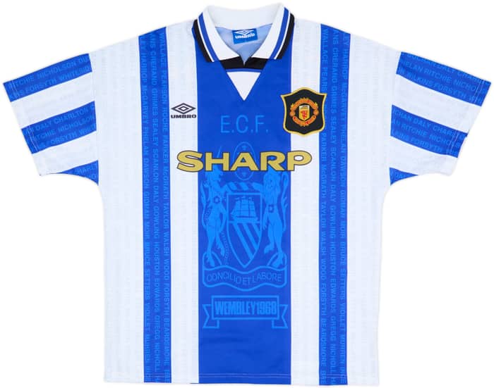 1994-96 Manchester United Third Shirt Cantona #7 - 9/10 - (L)