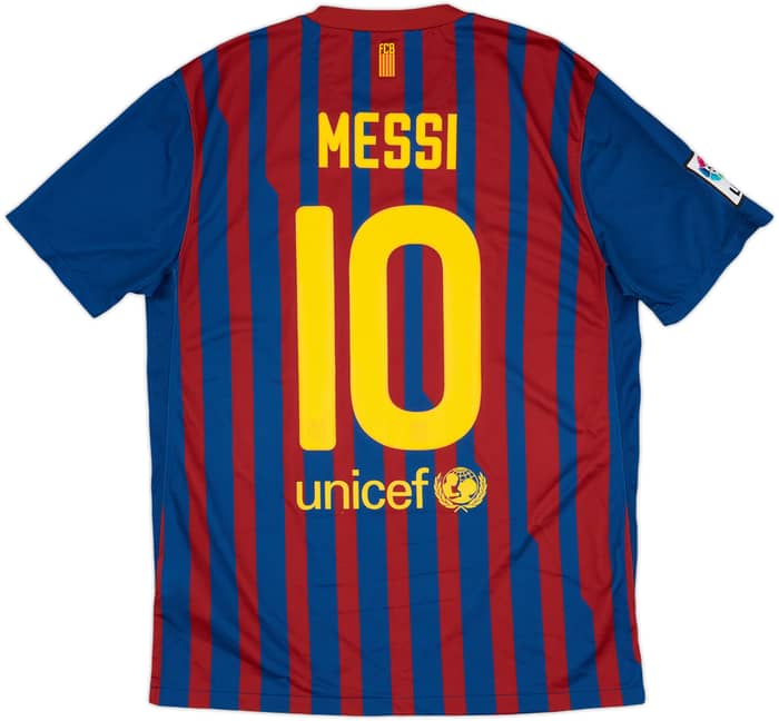 2011-12 Barcelona Home Shirt Messi #10 - 6/10 - (M)
