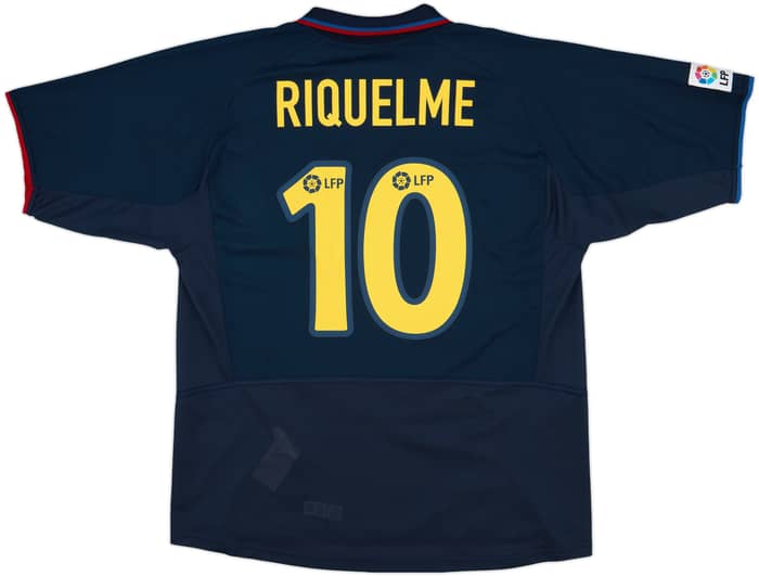 2002-03 Barcelona Away Shirt Riquelme #10 - 9/10 - (L)