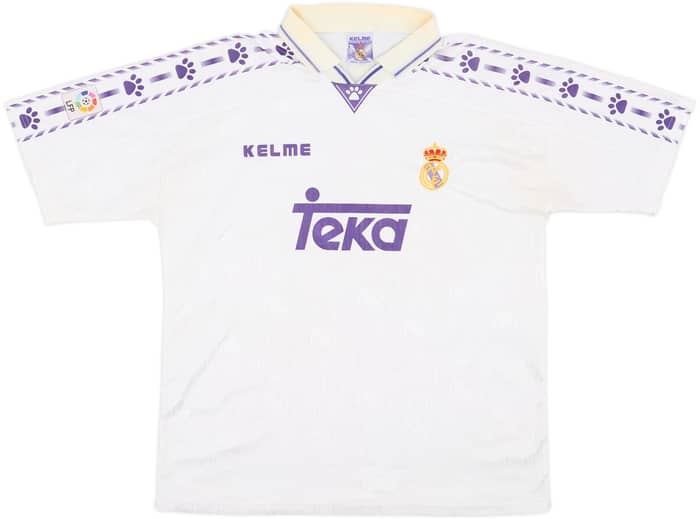 1996-97 Real Madrid Home Shirt - 6/10 - (XL)