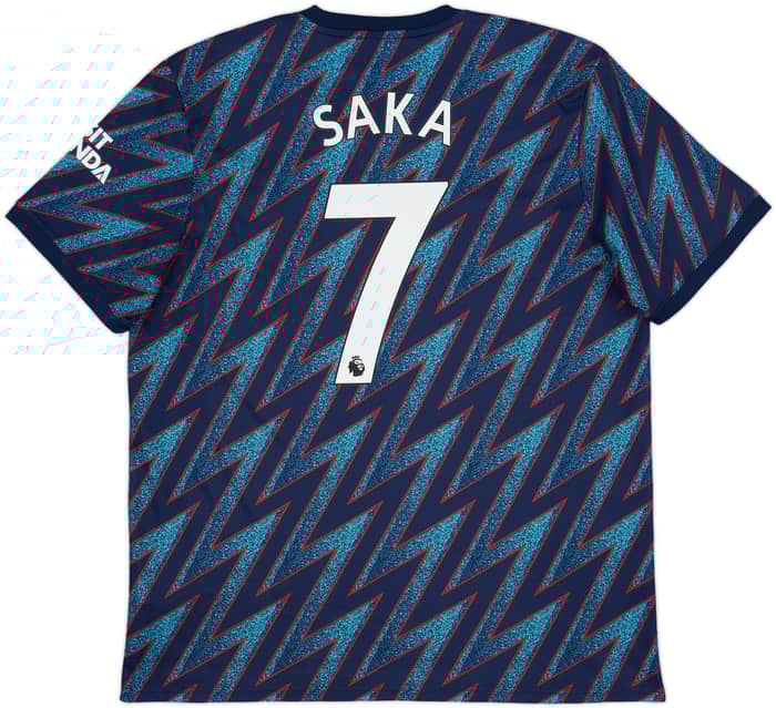 2021-22 Arsenal Third Shirt Saka #7 - 10/10 - (XL)