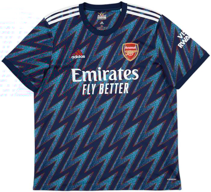 2021-22 Arsenal Third Shirt Saka #7 - 10/10 - (XL)