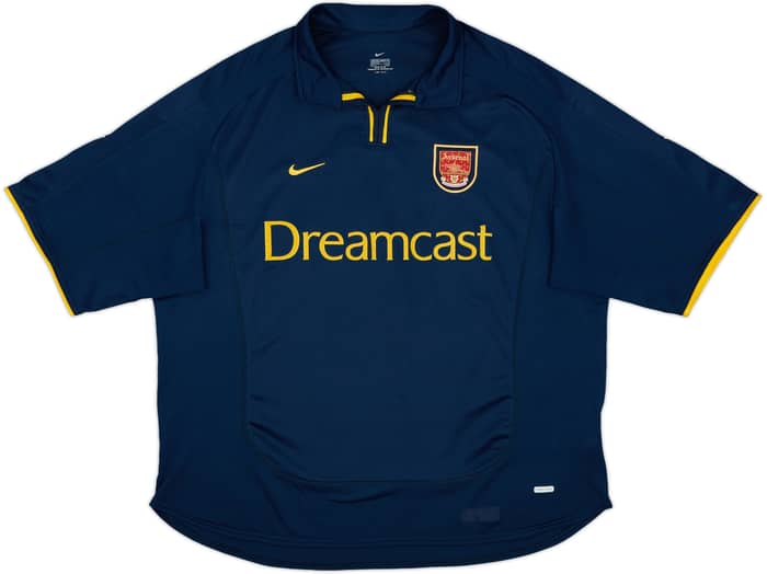 2000-02 Arsenal European Shirt Pires #7 - 8/10 - (XXL)
