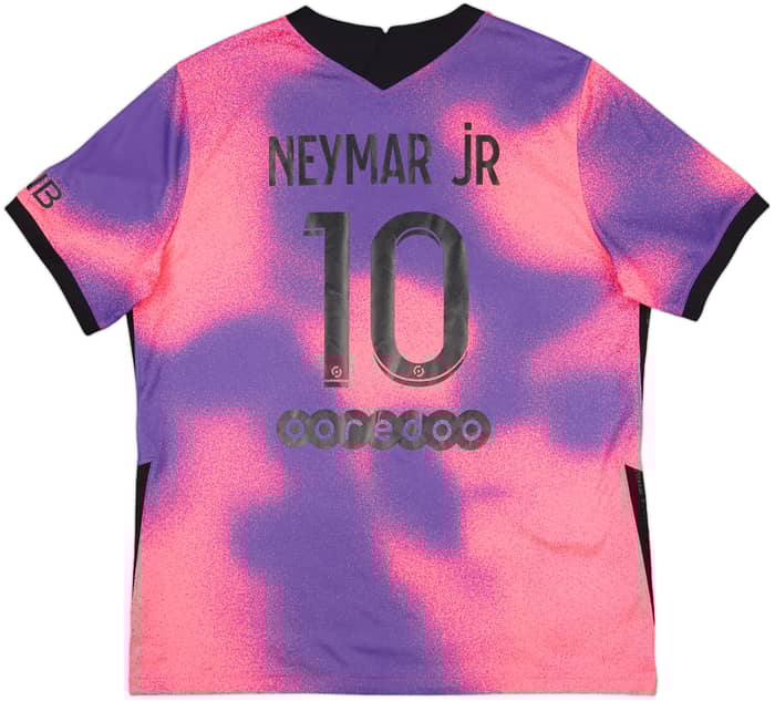 2020-21 Paris Saint-Germain Fourth Shirt Neymar Jr #10 - 10/10 - (XL)