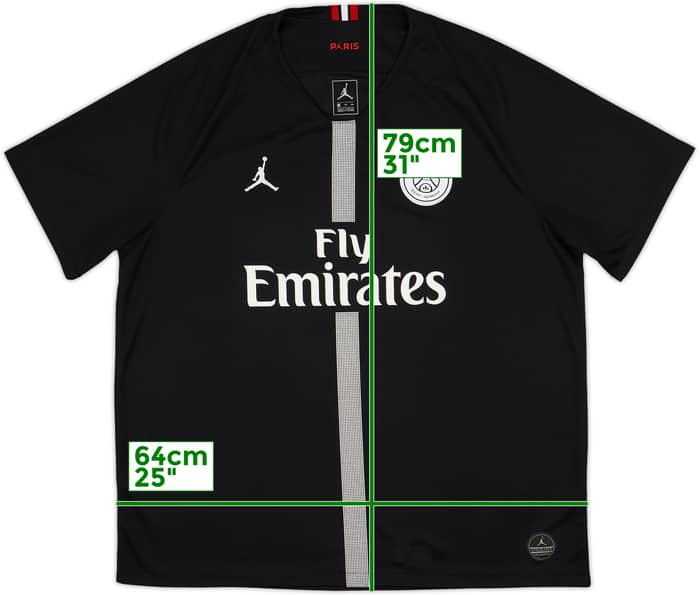 2018-19 Paris Saint-Germain Third/Home Shirt - 10/10 - (XXL)
