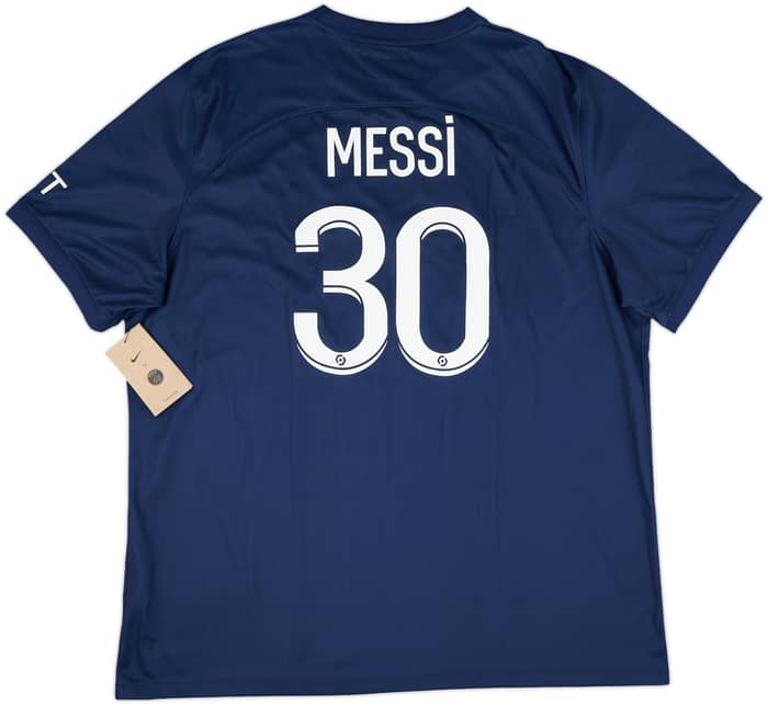 2022-23 Paris Saint-Germain Home Shirt Messi #30 (XXL)