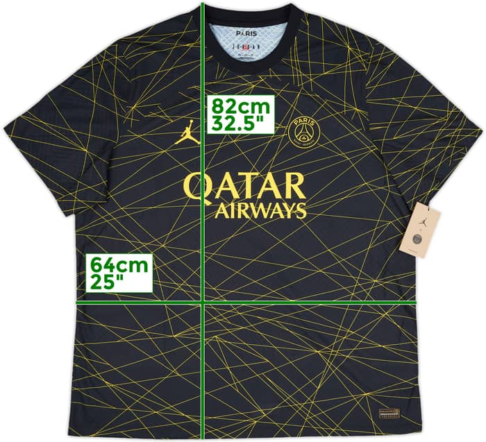 2022-23 Paris Saint-Germain Fourth Shirt (XXL)