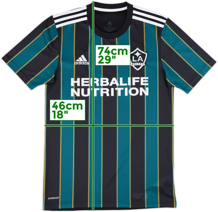 2021 LA Galaxy Away Shirt - 8/10 - (S)