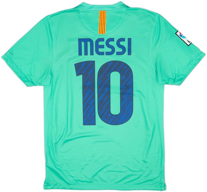 2010-11 Barcelona Away Shirt Messi #10 - 7/10 - (S)