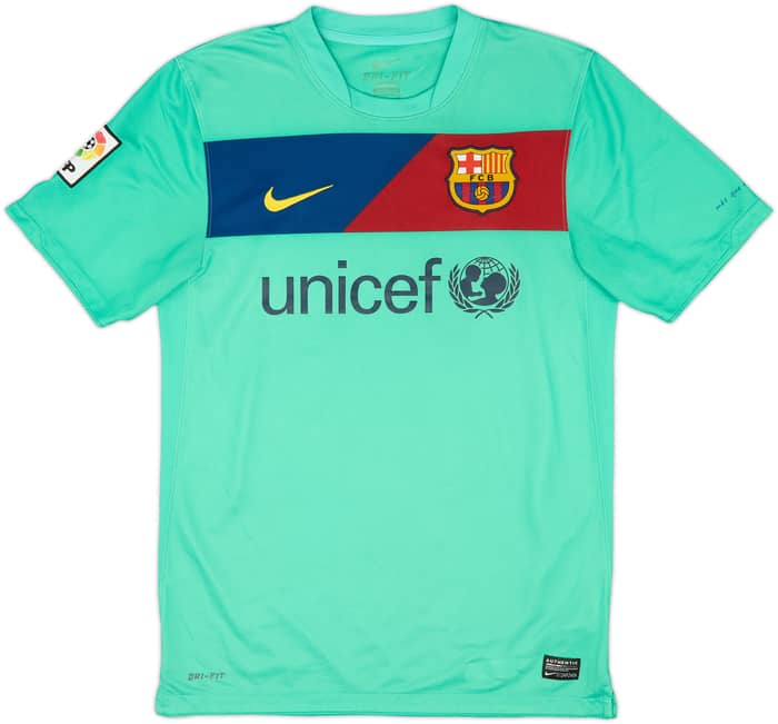 2010-11 Barcelona Away Shirt Messi #10 - 7/10 - (S)