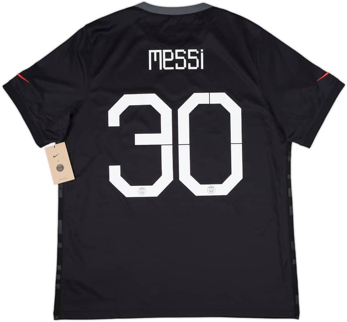 2021-22 Paris Saint-Germain Third Shirt Messi #30 (XL)