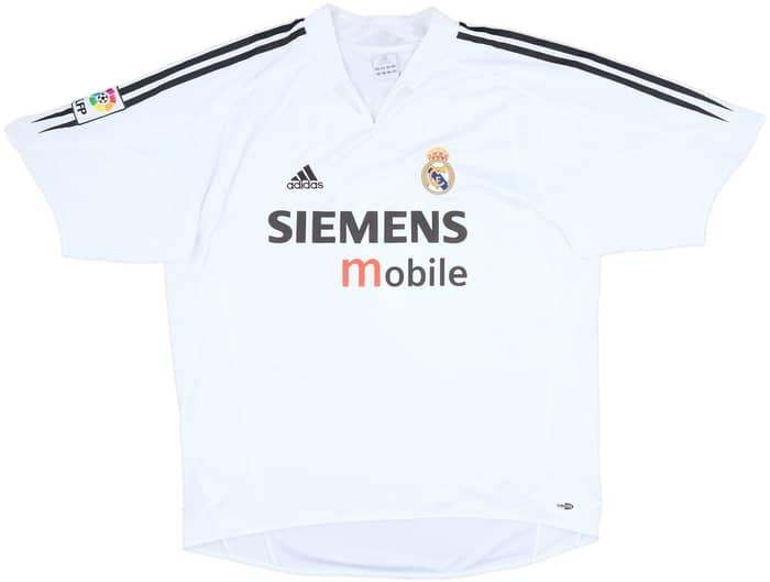 2004-05 Real Madrid Home Shirt Ronaldo #9 - 9/10 - (XL)