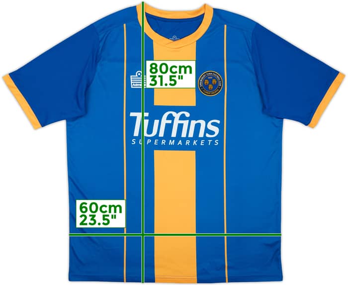 2019-20 Shrewsbury Home Shirt - 8/10 - (XXL)