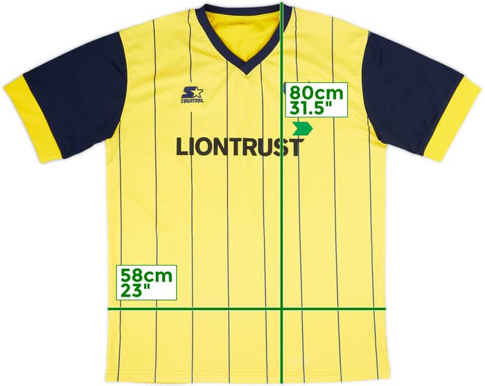 2016-17 Oxford United Home Shirt - 8/10 - (XXL)