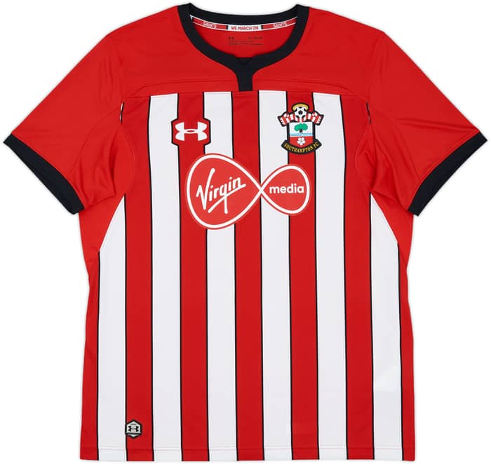 2018-19 Southampton Home Shirt Yoshida #3 - 10/10 - (XL)