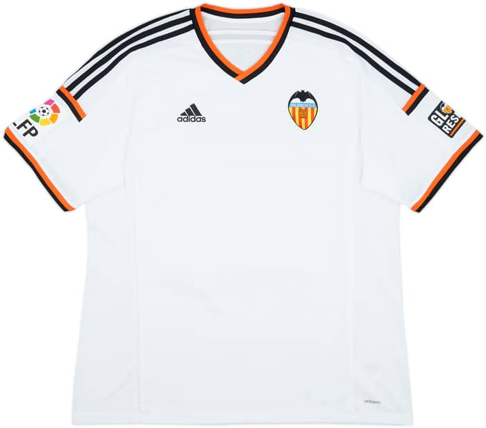 2014-15 Valencia Home Shirt - 10/10 - (XXL)