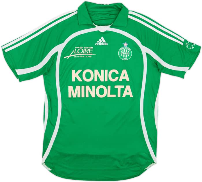 2006-07 Saint Etienne Home Shirt Guarin #10 - 9/10 - (M)