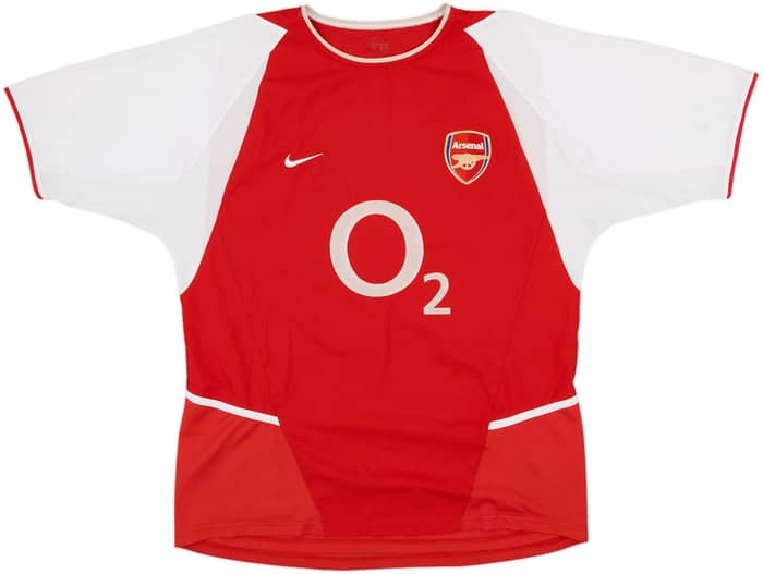 2002-04 Arsenal Home Shirt Henry #14 - 7/10 - (L)