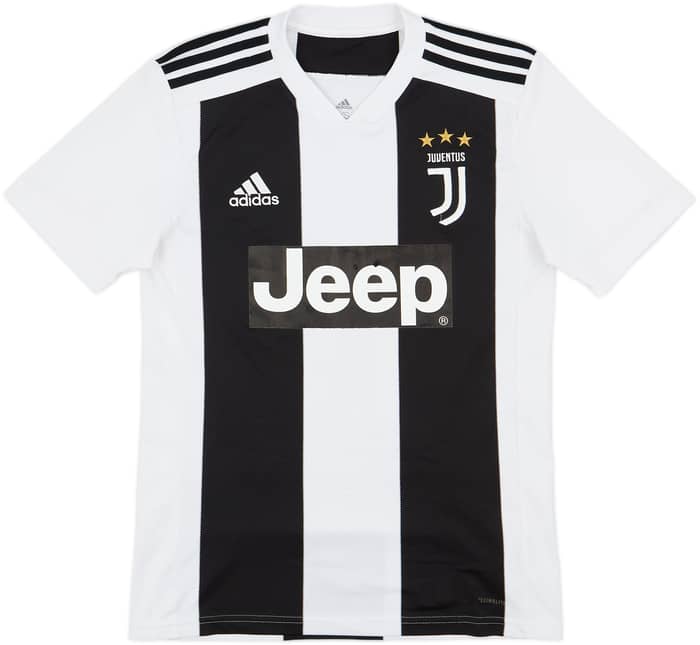 2018-19 Juventus Home Shirt Ronaldo #7 - 7/10 - (XS)