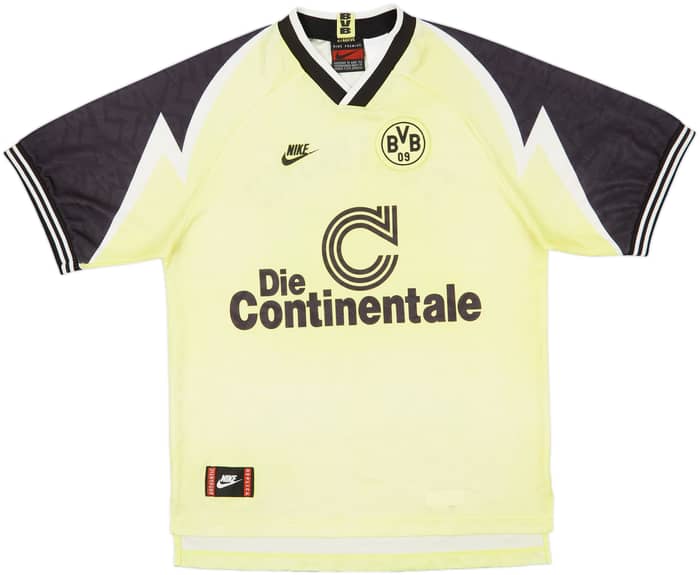 1995-96 Borussia Dortmund Home Shirt Moller #10 - 6/10 - (L)