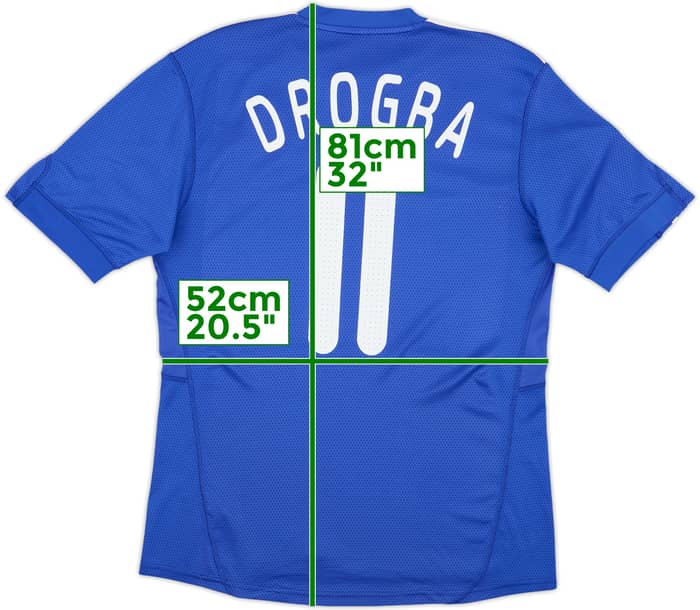 2009-10 Chelsea Home Shirt Drogba #11 - 5/10 - (M)